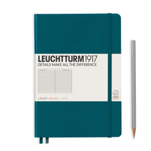Load image into Gallery viewer, A5 Leuchtturm Notebook - Pacific Green