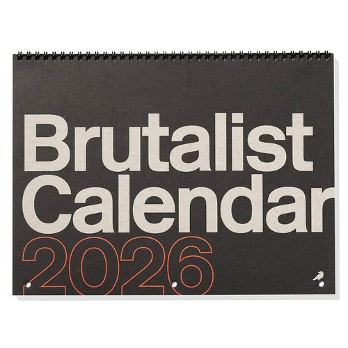 Brutalist Calendar 2026