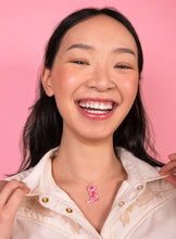 Load image into Gallery viewer, Pink Cowgirl Necklace &amp; Earrings
