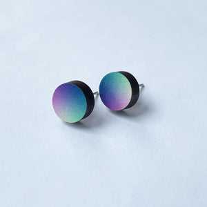 Circle Stud Earrings