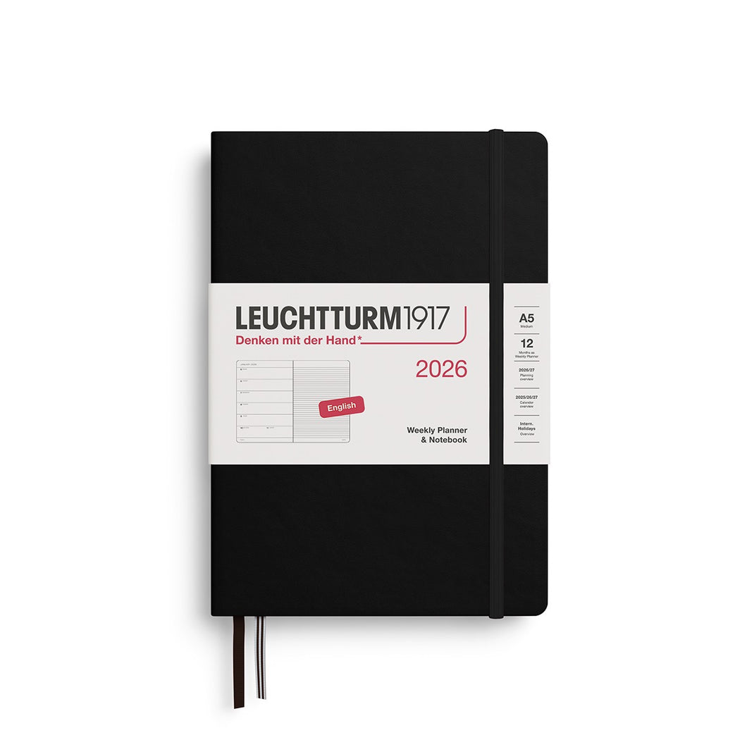 2026 Weekly Planner & Notebook Diary