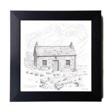 Load image into Gallery viewer, Coire Fionnaraich Bothy Drawing
