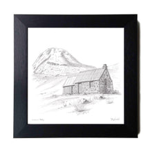 Load image into Gallery viewer, Corrour Bothy Drawing
