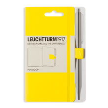 Load image into Gallery viewer, Yellow pen loop packaging with Leuchtturm1917 branding on a white background
