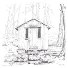 Load image into Gallery viewer, Half Way Hut Drawing
