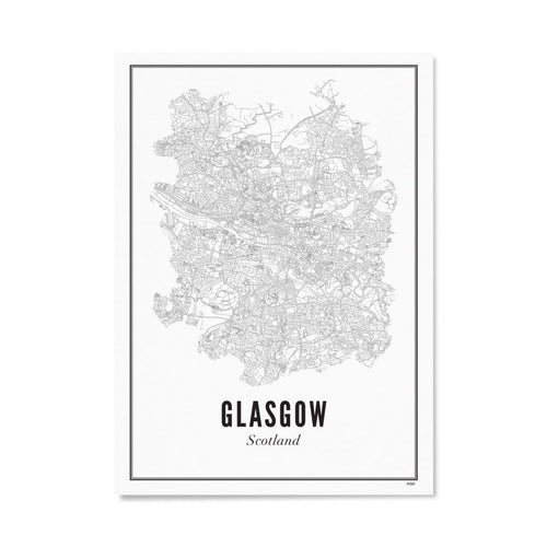 Glasgow City Print