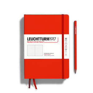 A5 Leuchtturm Notebook -Fox Red